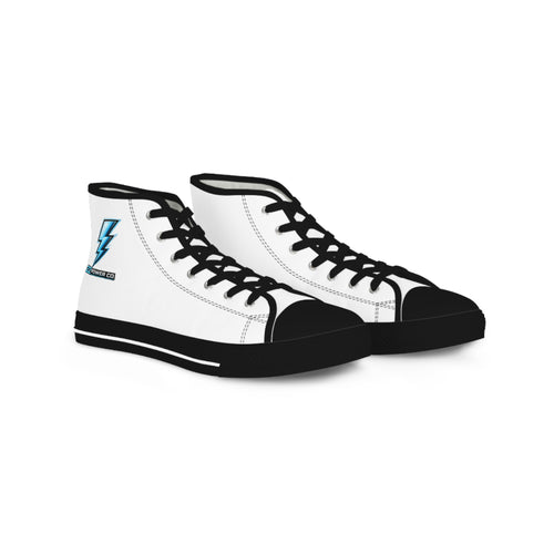 22 Power Co. High Top Sneakers — Men’s White Shoes