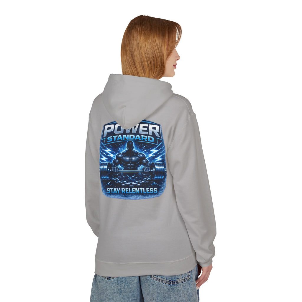 Power Standard "Stay Relentless" Unisex Midweight Softstyle Fleece Hoodie