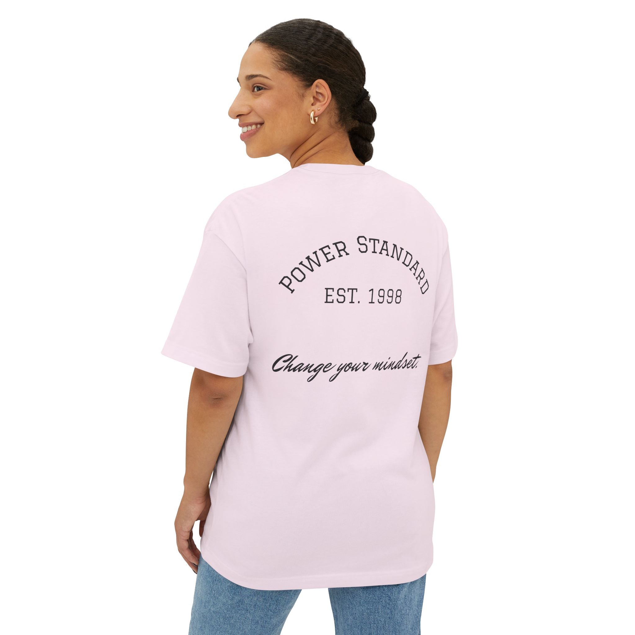 Change Your Mindset Graphic Tee Oversized