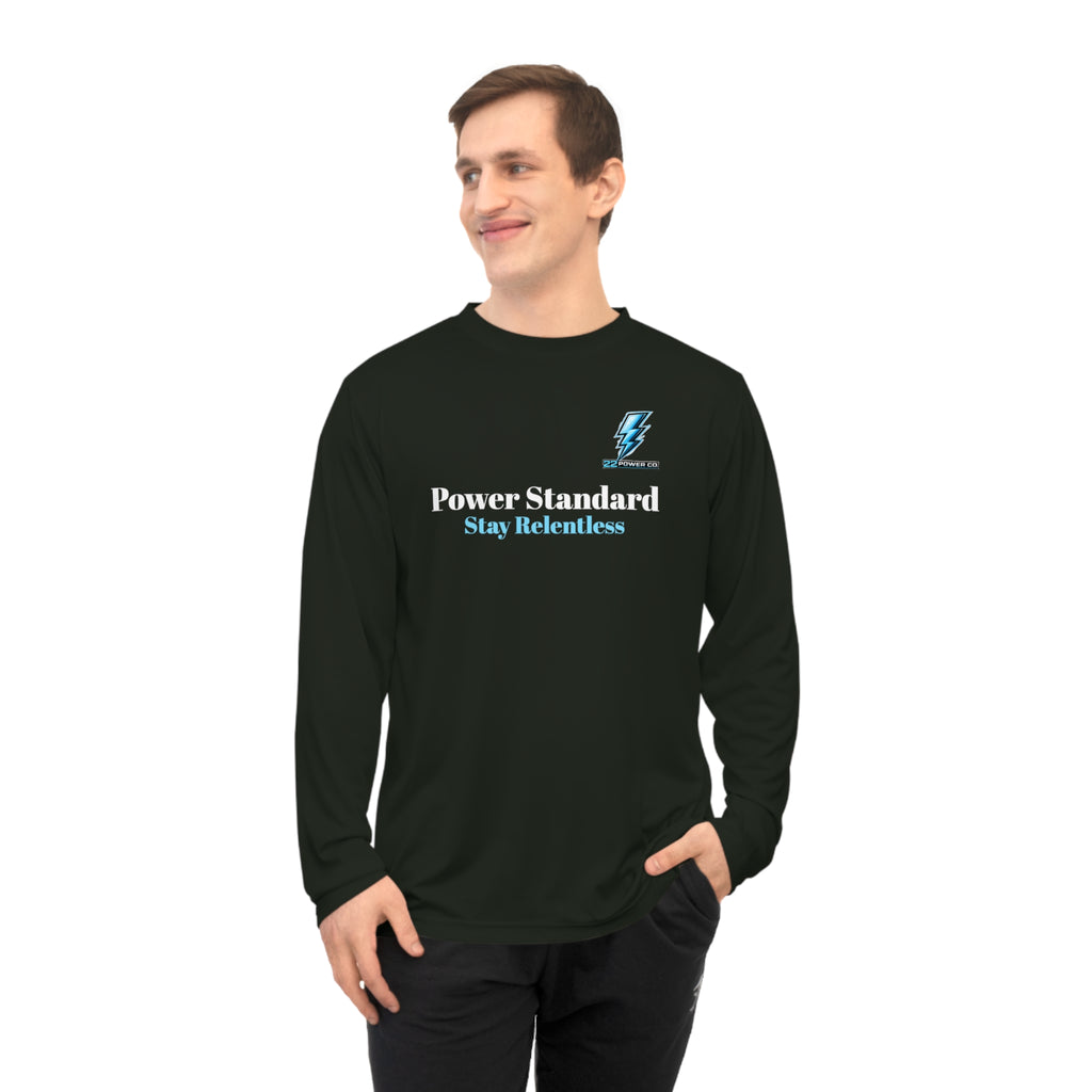 Power Standard Long Sleeve — Stay Relentless Performance Shirt
