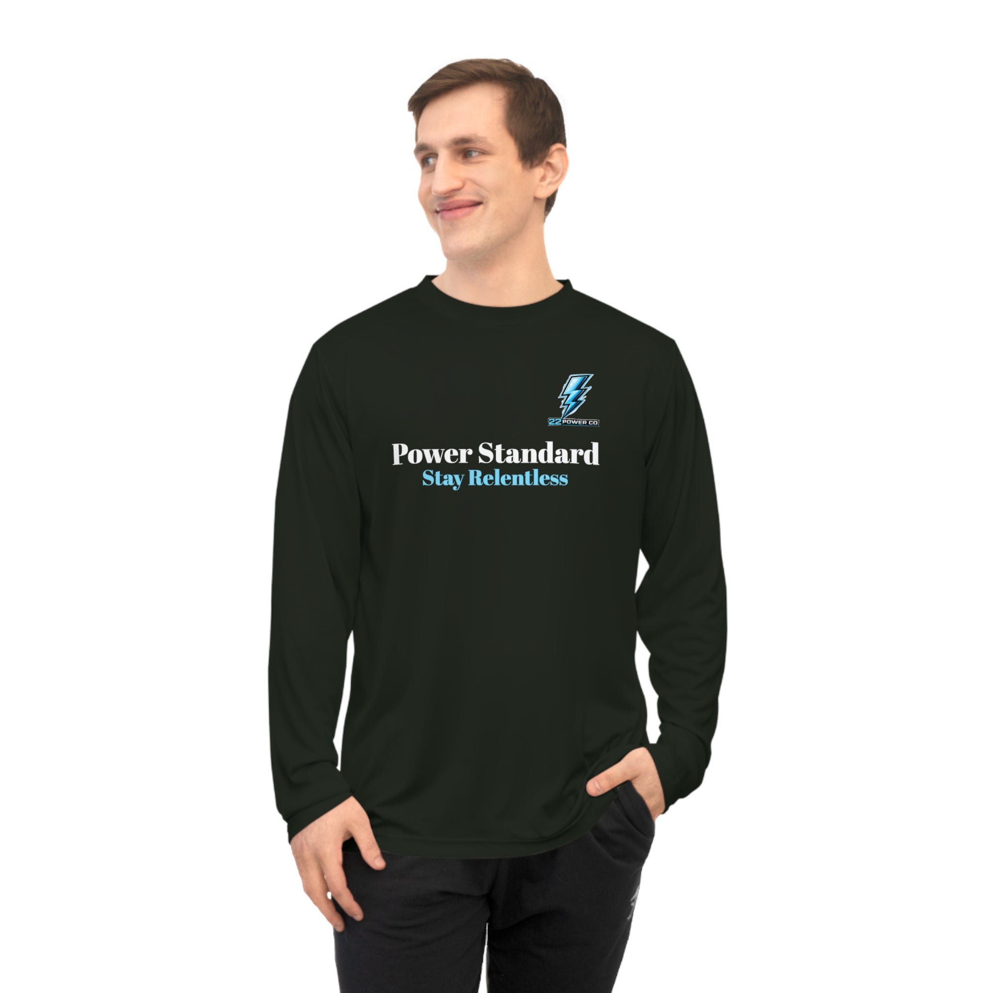 Power Standard Long Sleeve — Stay Relentless Performance Shirt