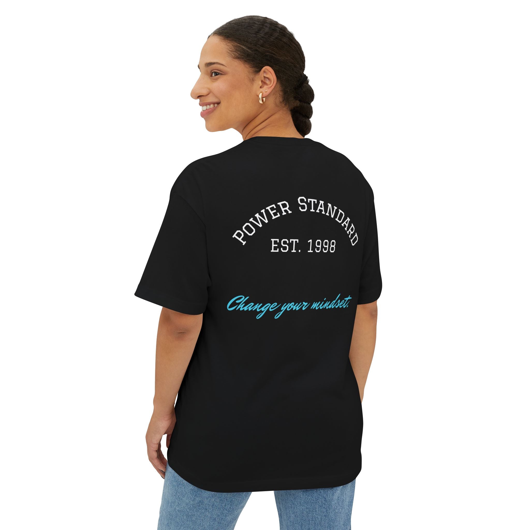 Change Your Mindset Graphic Tee Oversized
