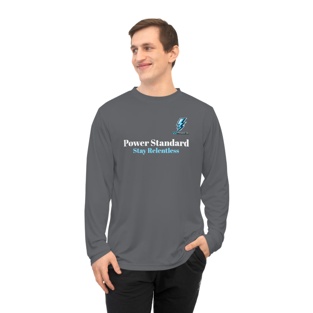 Power Standard Long Sleeve — Stay Relentless Performance Shirt
