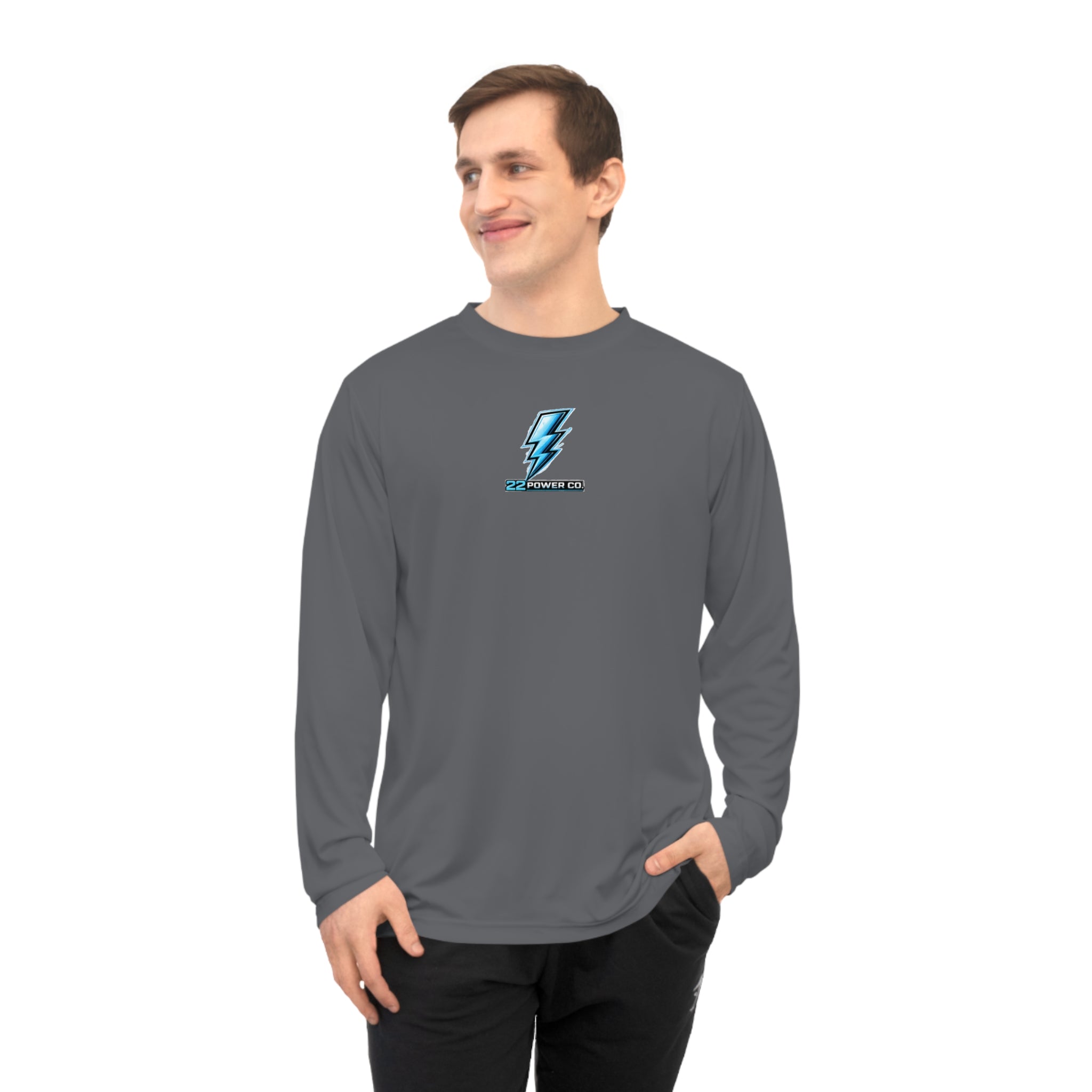 Performance Long Sleeve — "The Power Standard: Stay Relentless" Athletic Shirt