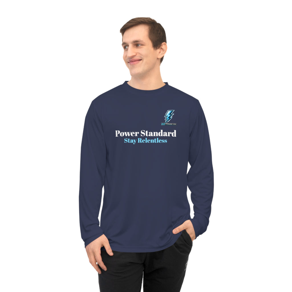 Power Standard Long Sleeve — Stay Relentless Performance Shirt