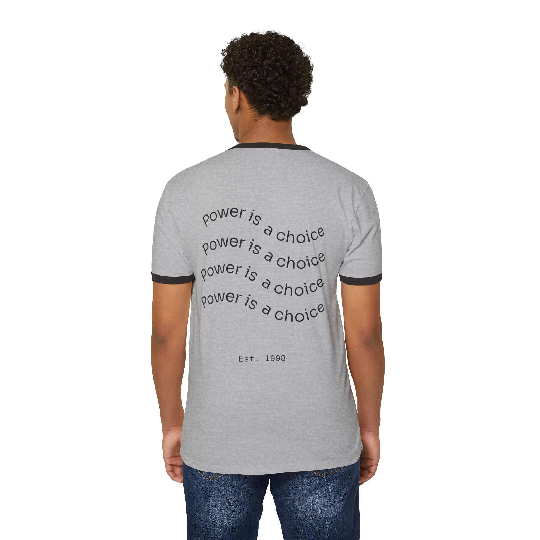 Power Standard Unisex Ringer T-Shirt