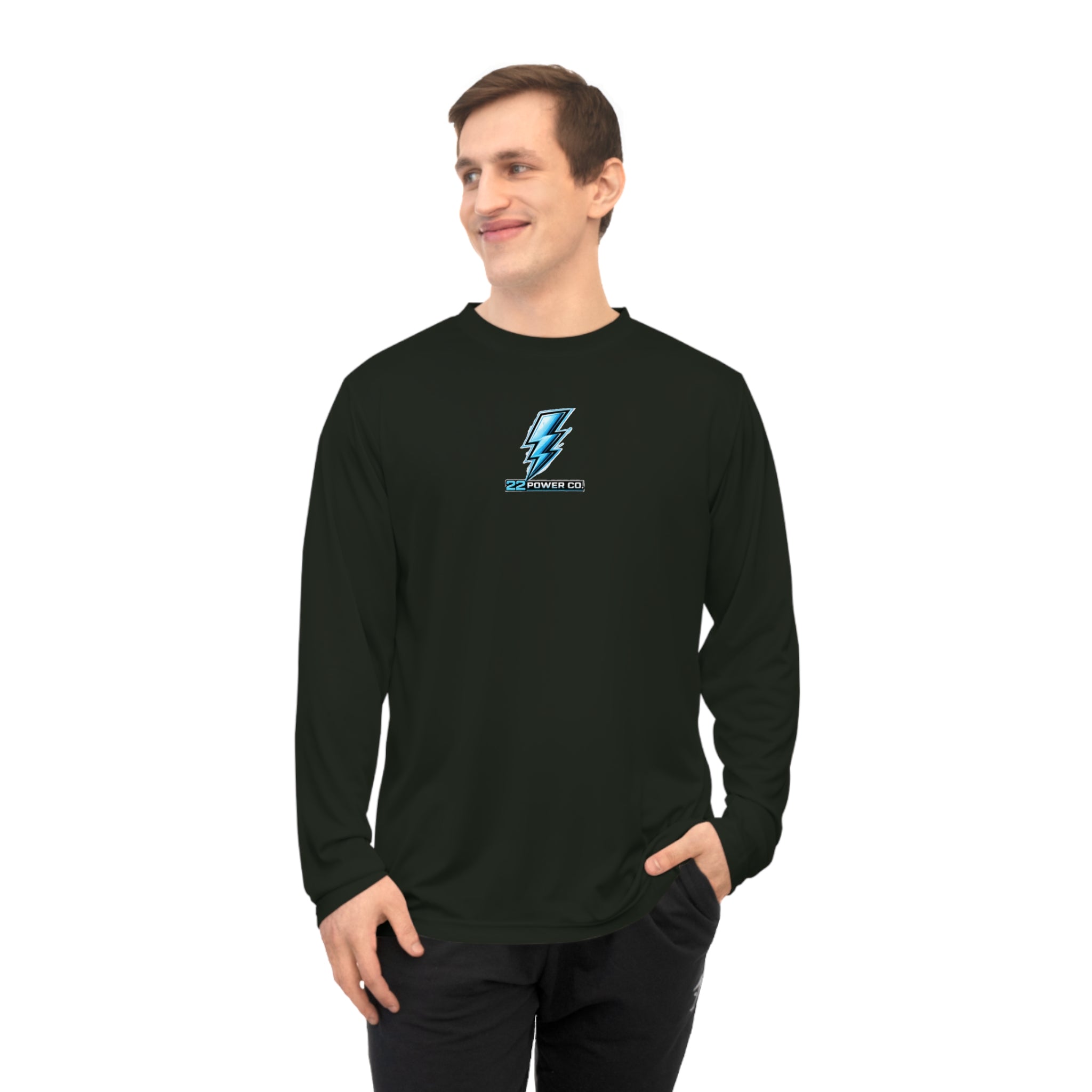 Performance Long Sleeve — "The Power Standard: Stay Relentless" Athletic Shirt