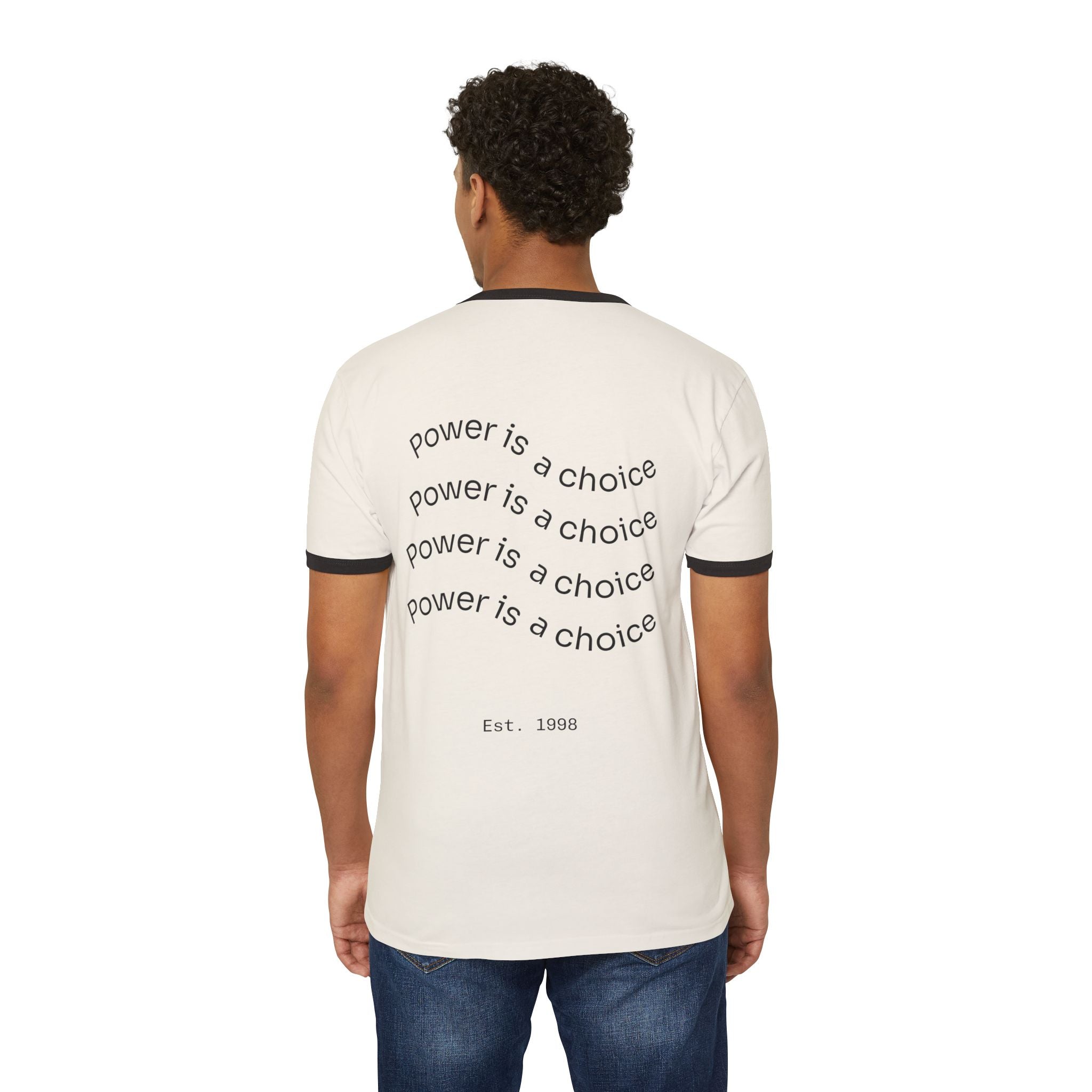 Power Standard Unisex Ringer T-Shirt