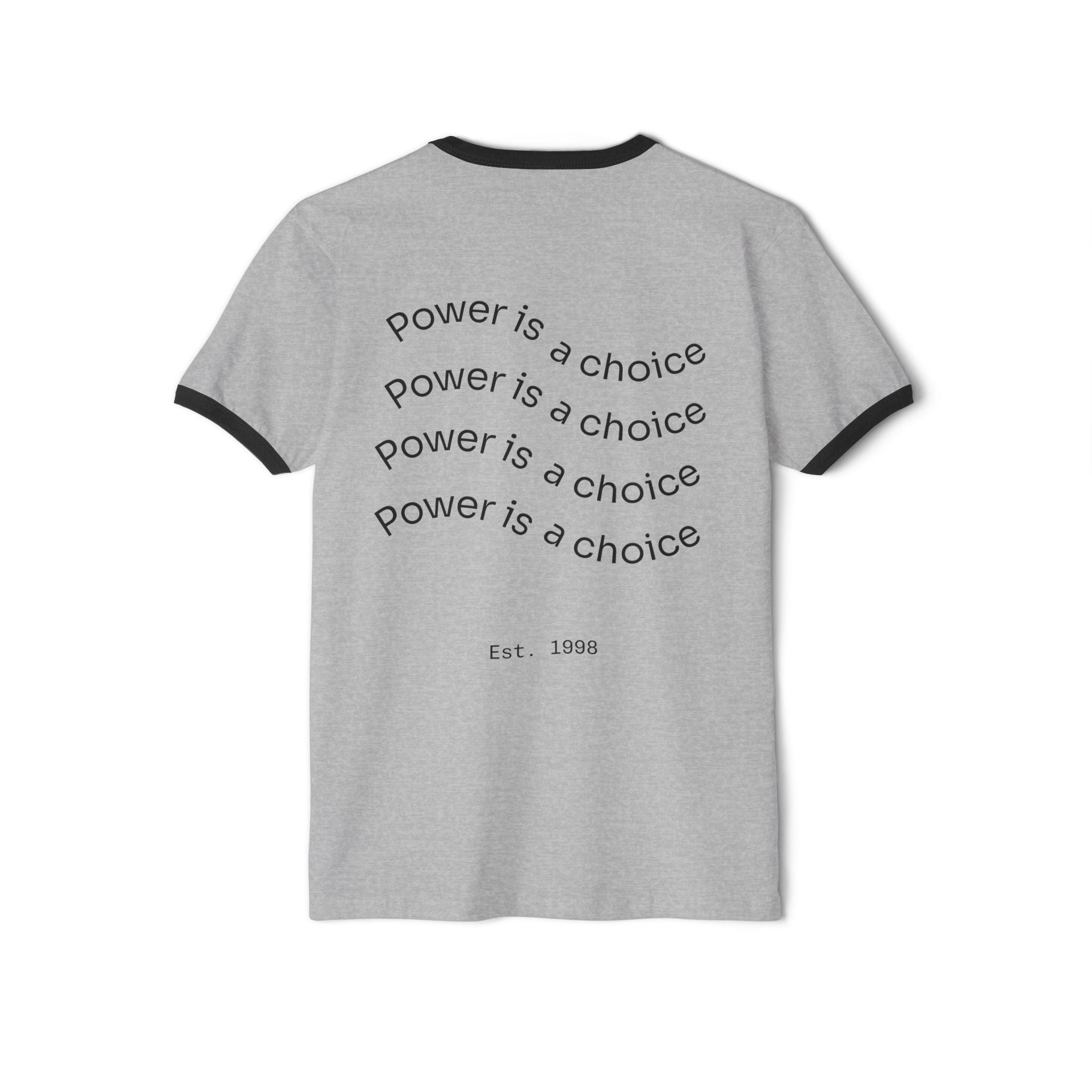Power Standard Unisex Ringer T-Shirt