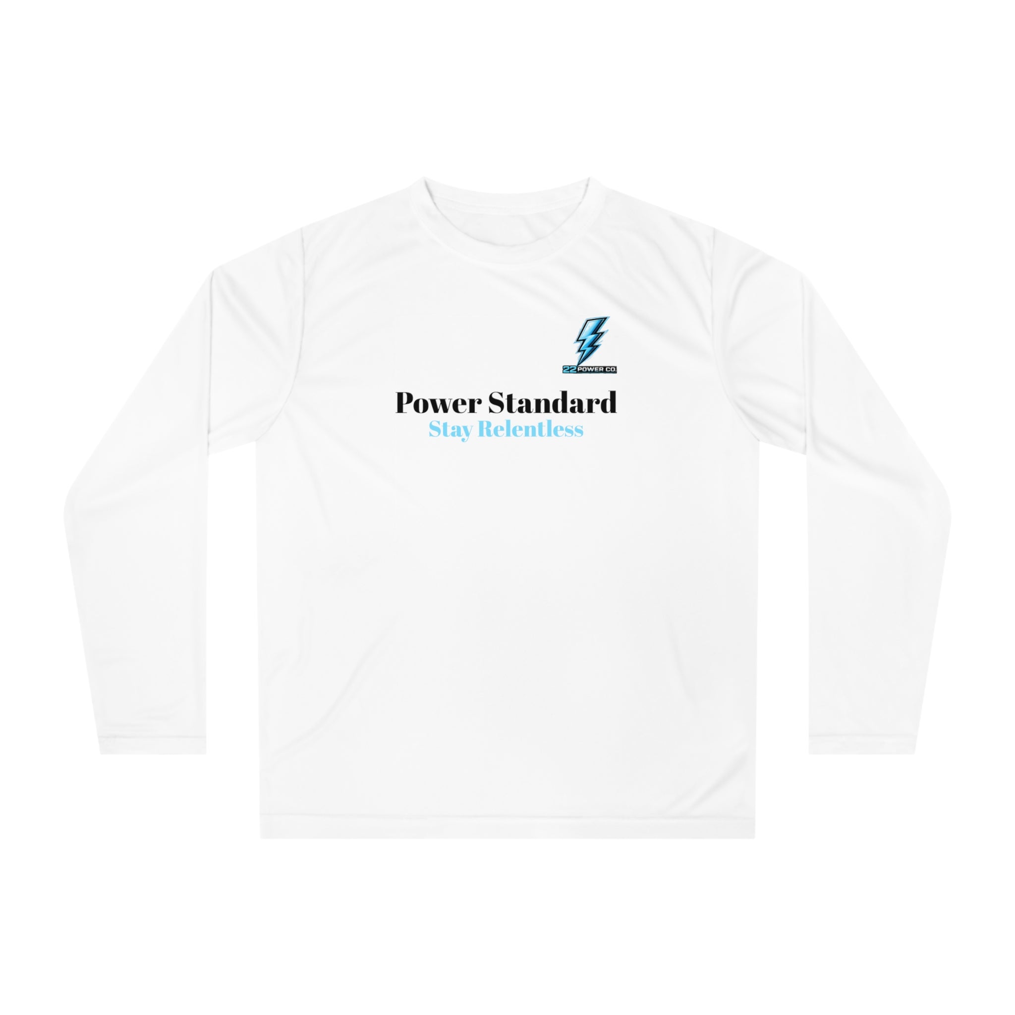 Power Standard Long Sleeve — Stay Relentless Performance Shirt