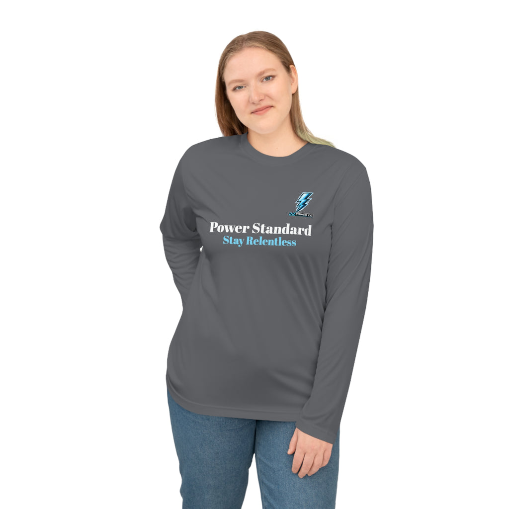 Power Standard Long Sleeve — Stay Relentless Performance Shirt