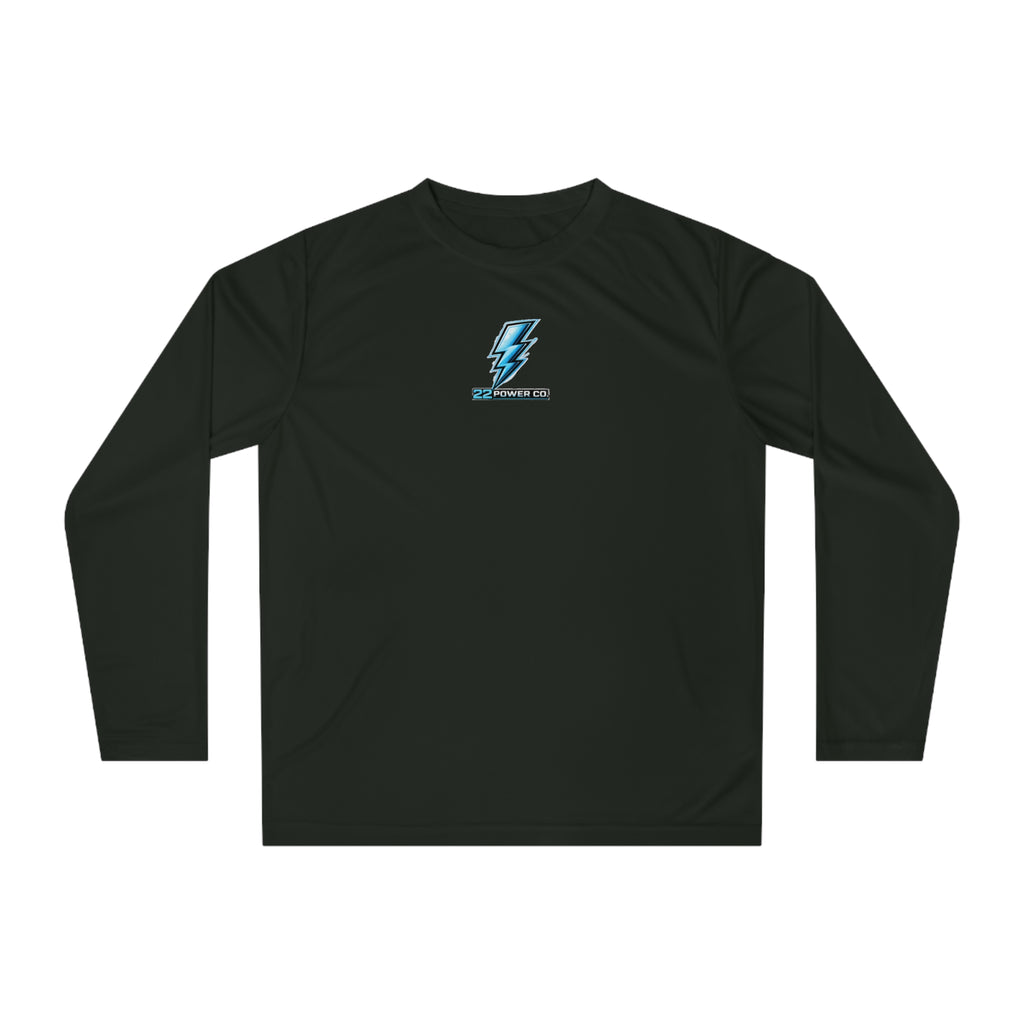 Performance Long Sleeve — "The Power Standard: Stay Relentless" Athletic Shirt