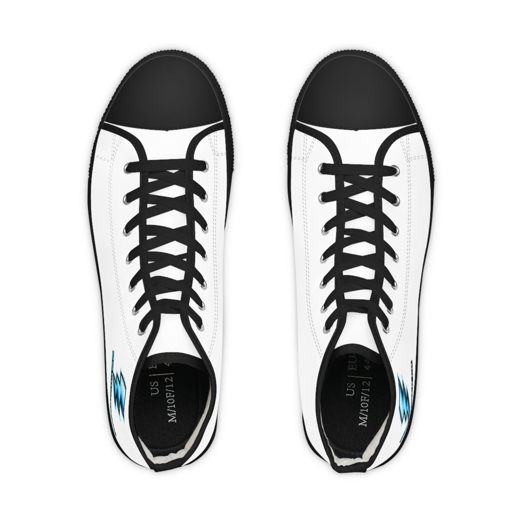 22 Power Co. High Top Sneakers — Men’s White Shoes