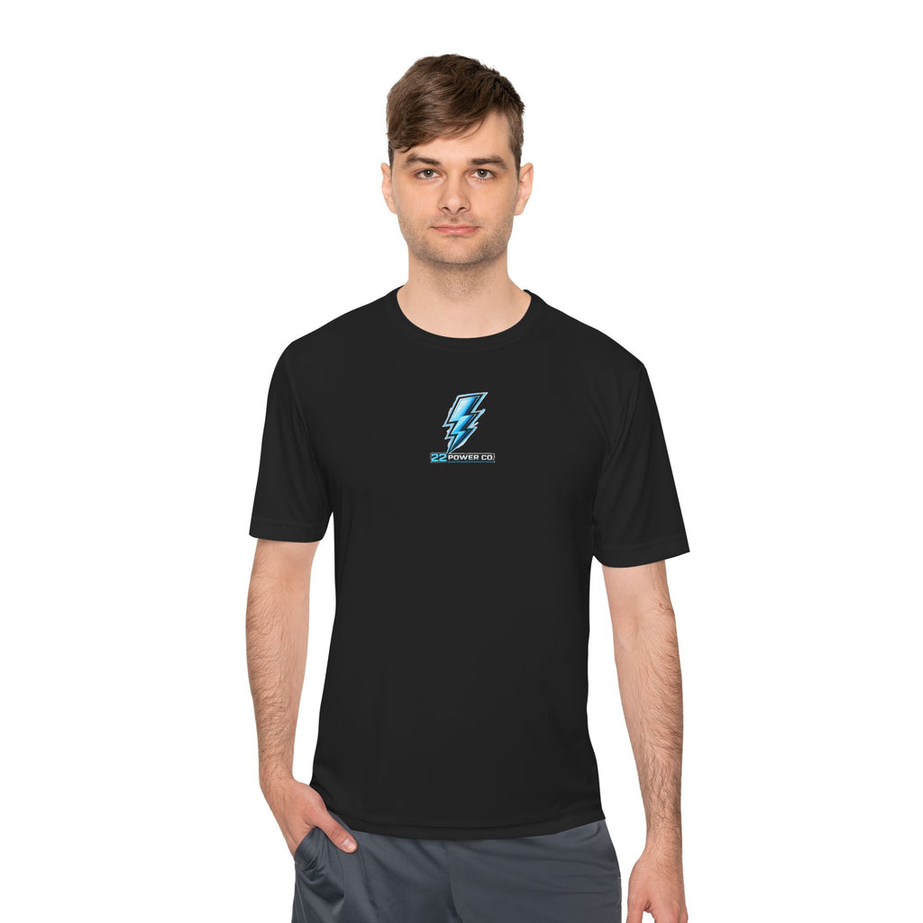 Stay Relentless — 22 Power Co. Moisture-Wicking Workout Shirt