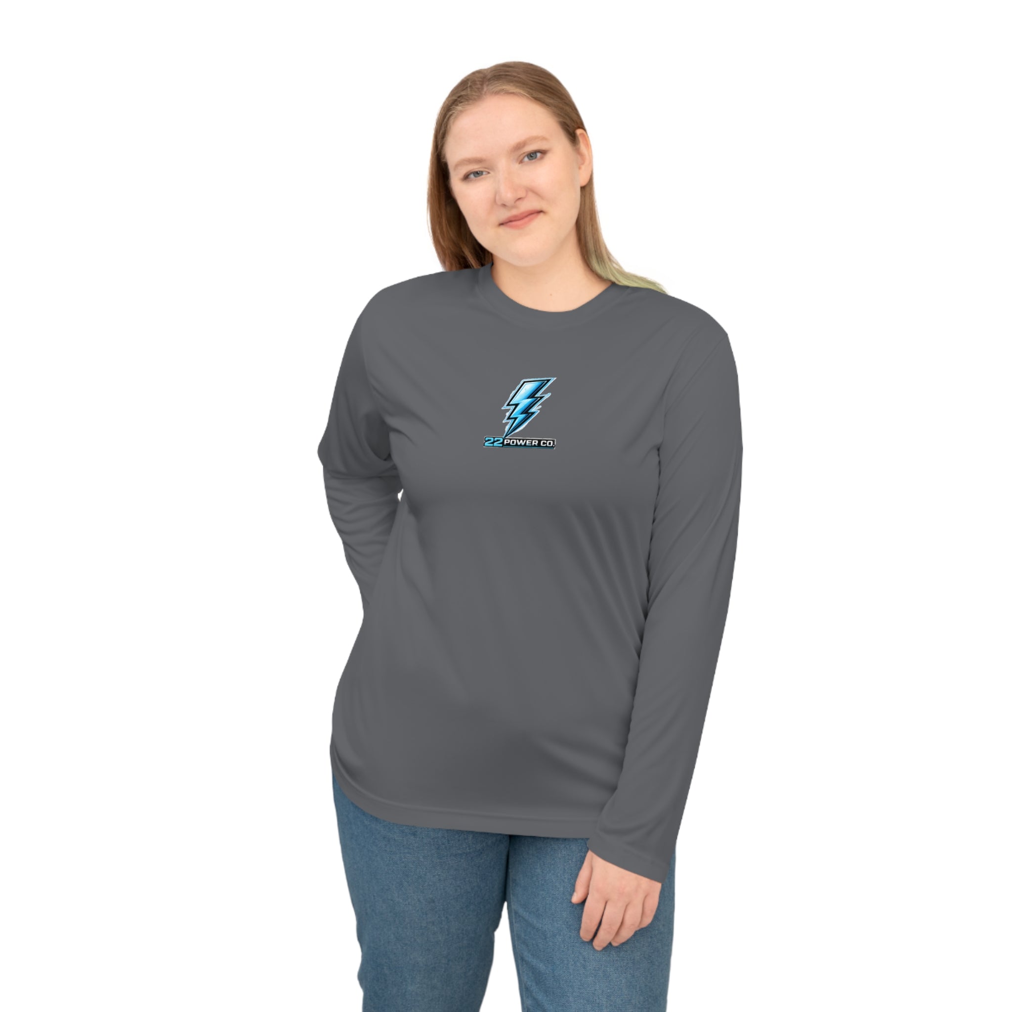 Performance Long Sleeve — "The Power Standard: Stay Relentless" Athletic Shirt
