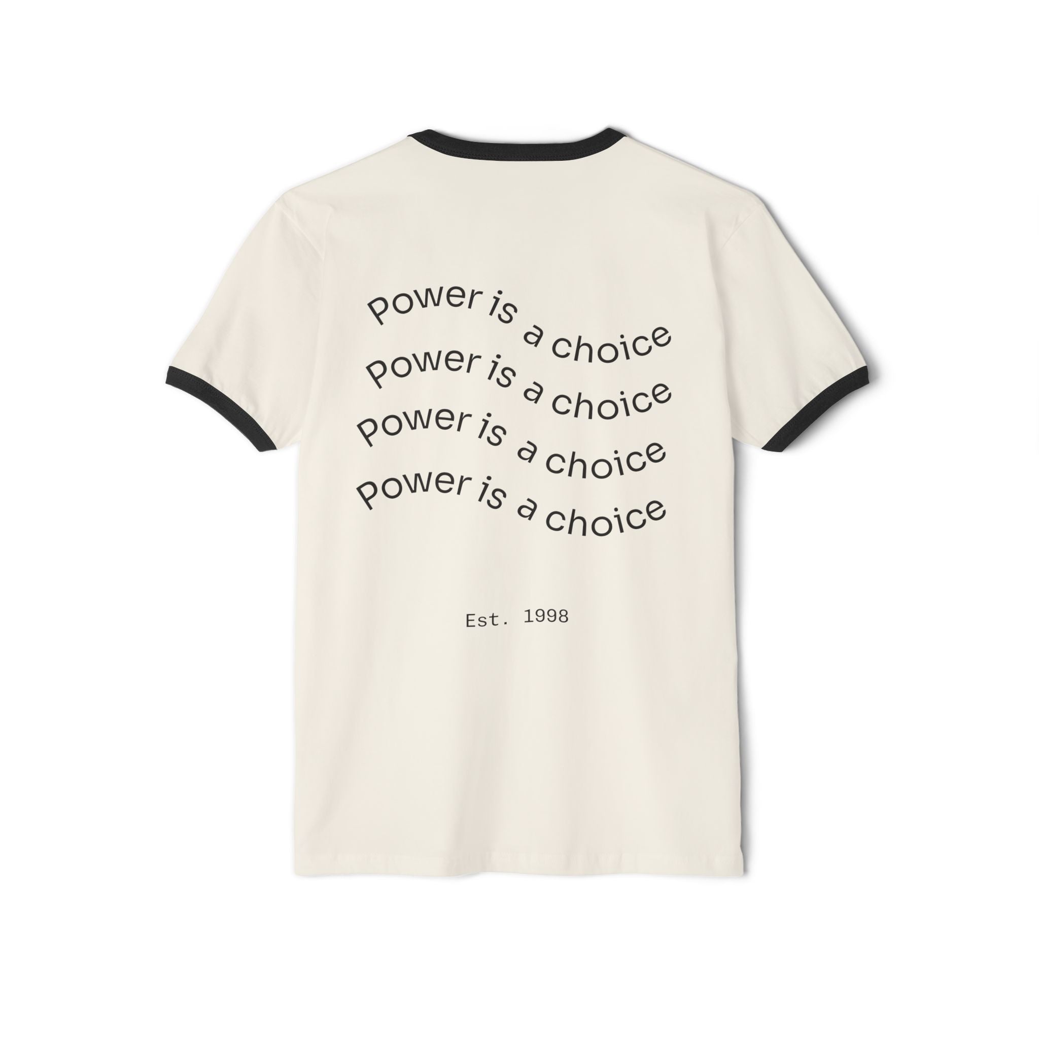 Power Standard Unisex Ringer T-Shirt