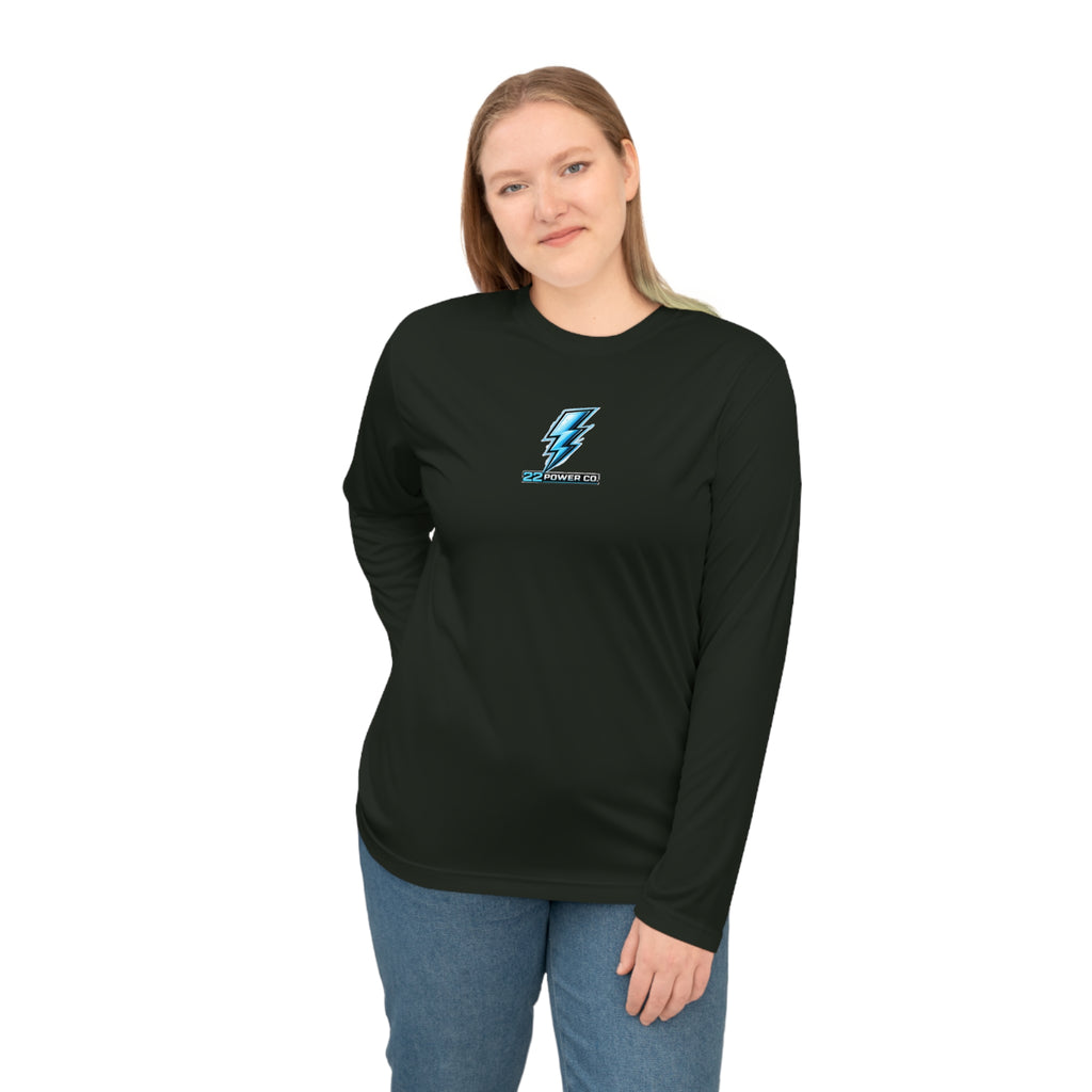 Performance Long Sleeve — "The Power Standard: Stay Relentless" Athletic Shirt