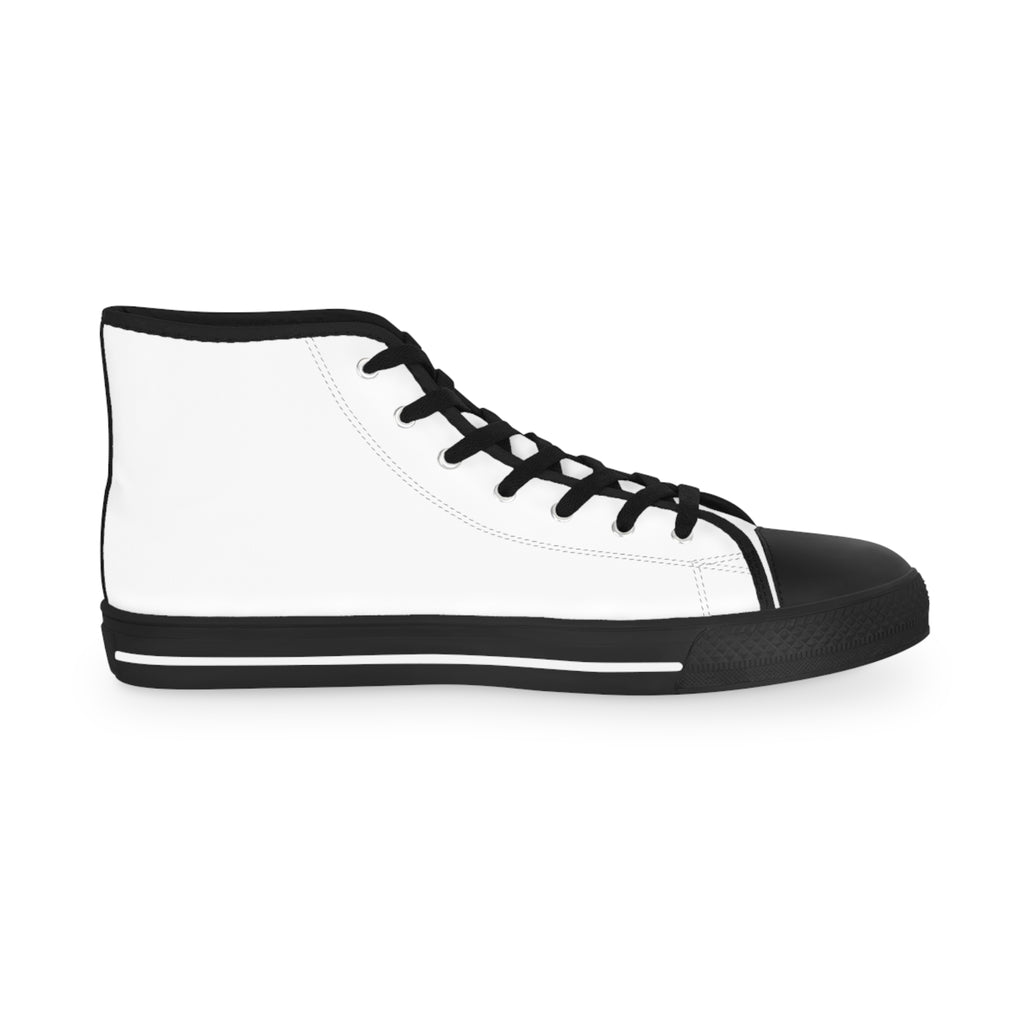 22 Power Co. High Top Sneakers — Men’s White Shoes