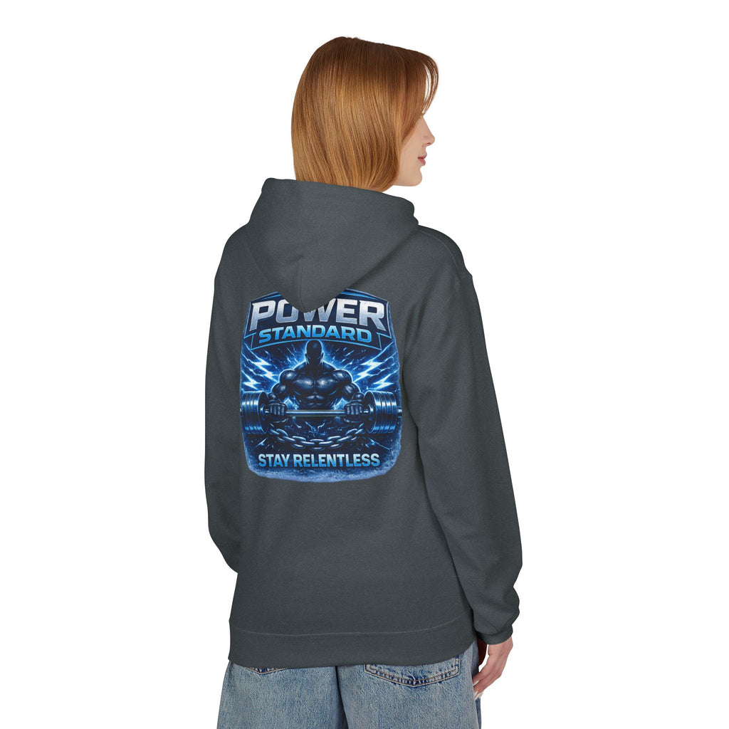 Power Standard "Stay Relentless" Unisex Midweight Softstyle Fleece Hoodie