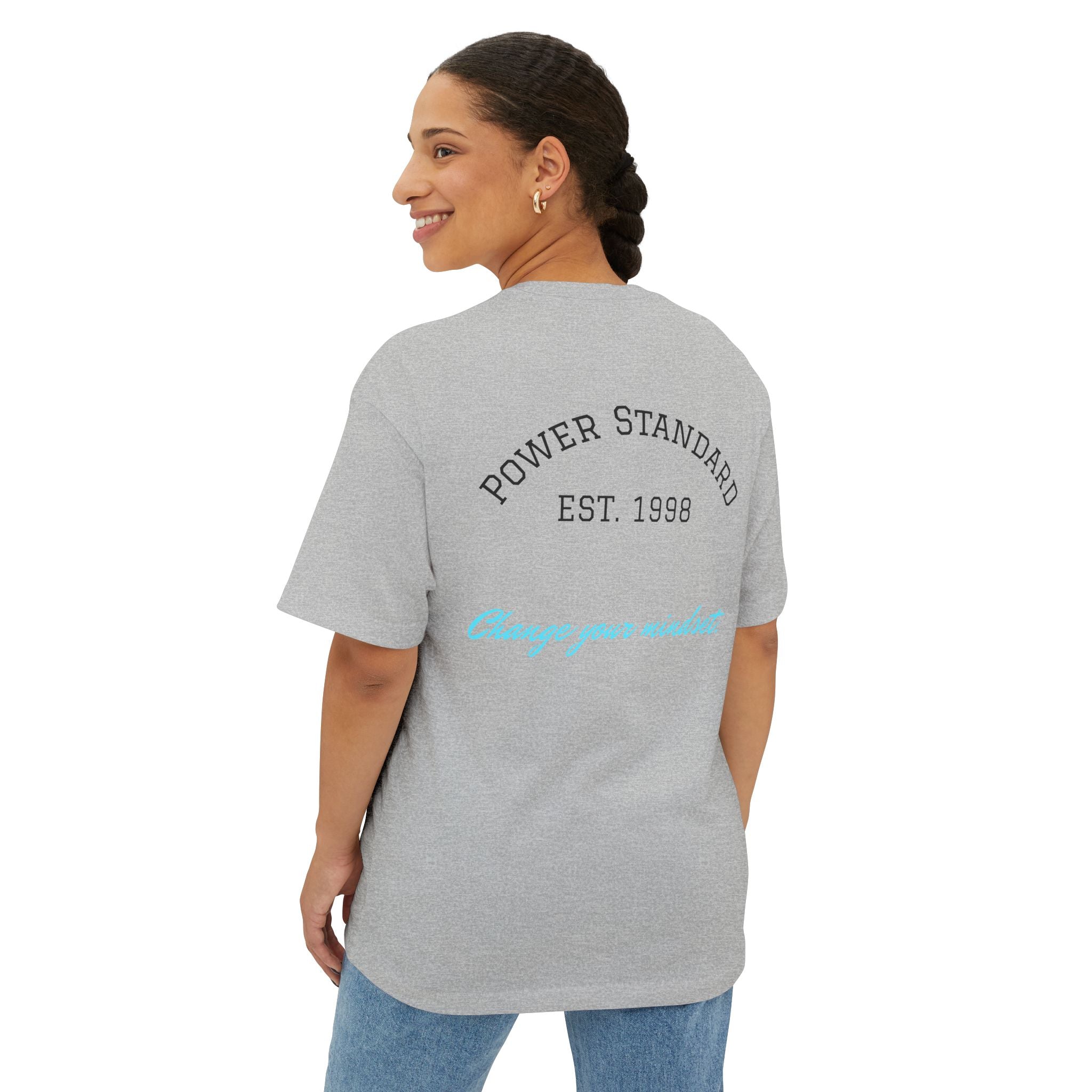 Change Your Mindset Graphic Tee Oversized
