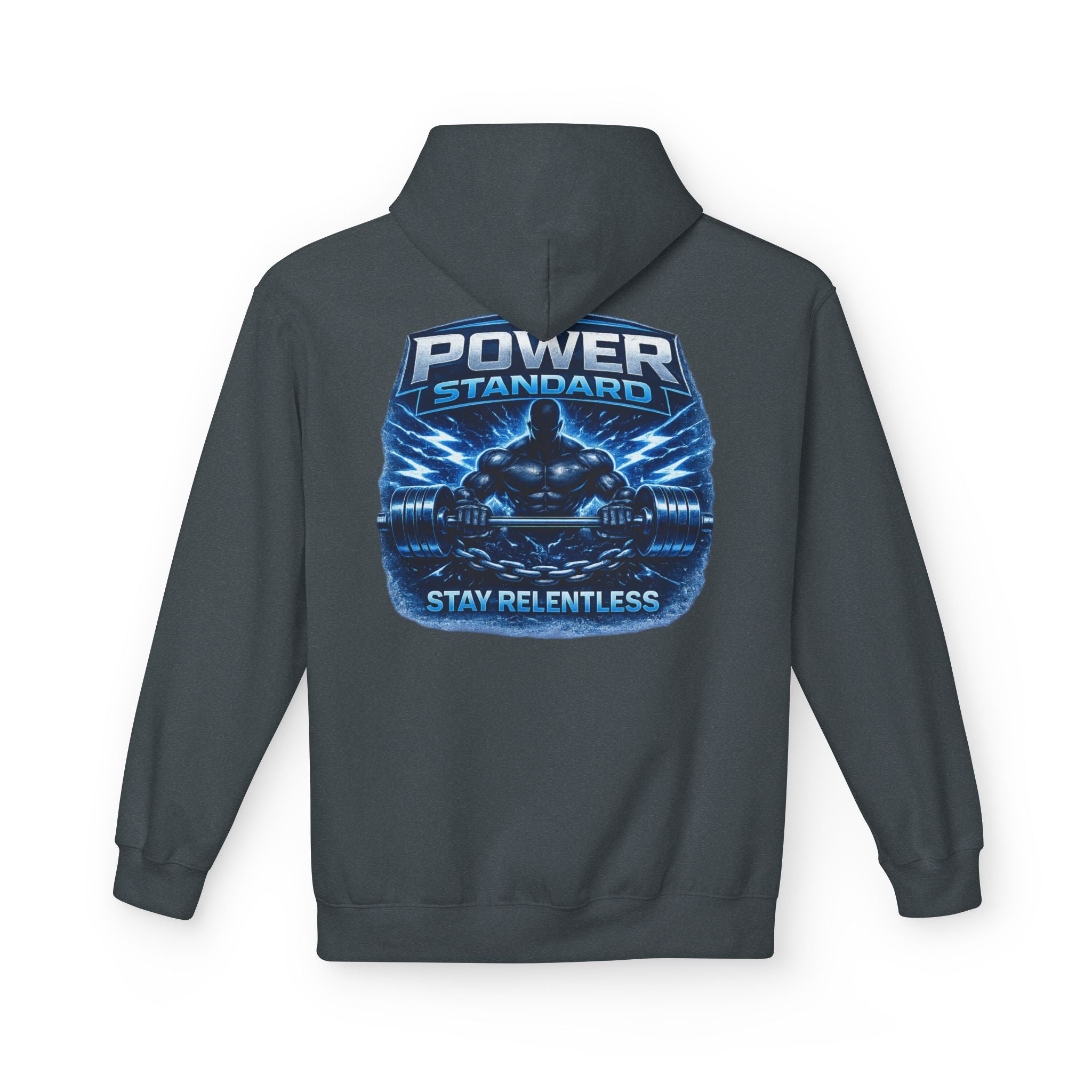 Power Standard "Stay Relentless" Unisex Midweight Softstyle Fleece Hoodie