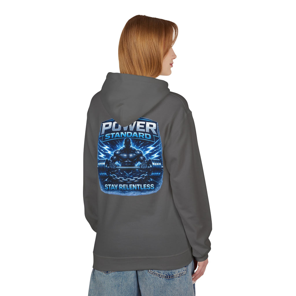 Power Standard "Stay Relentless" Unisex Midweight Softstyle Fleece Hoodie