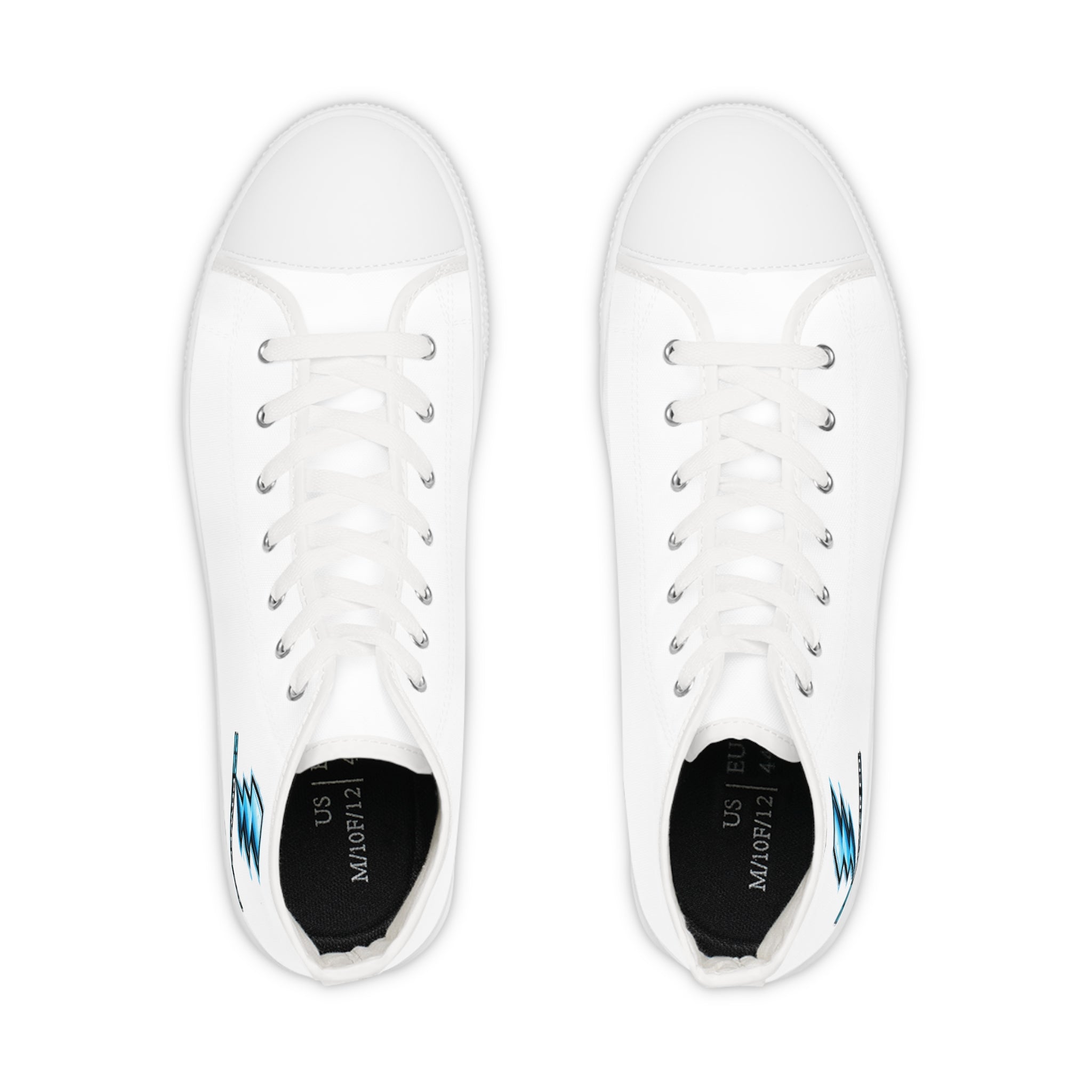 22 Power Co. High Top Sneakers — Men’s White Shoes