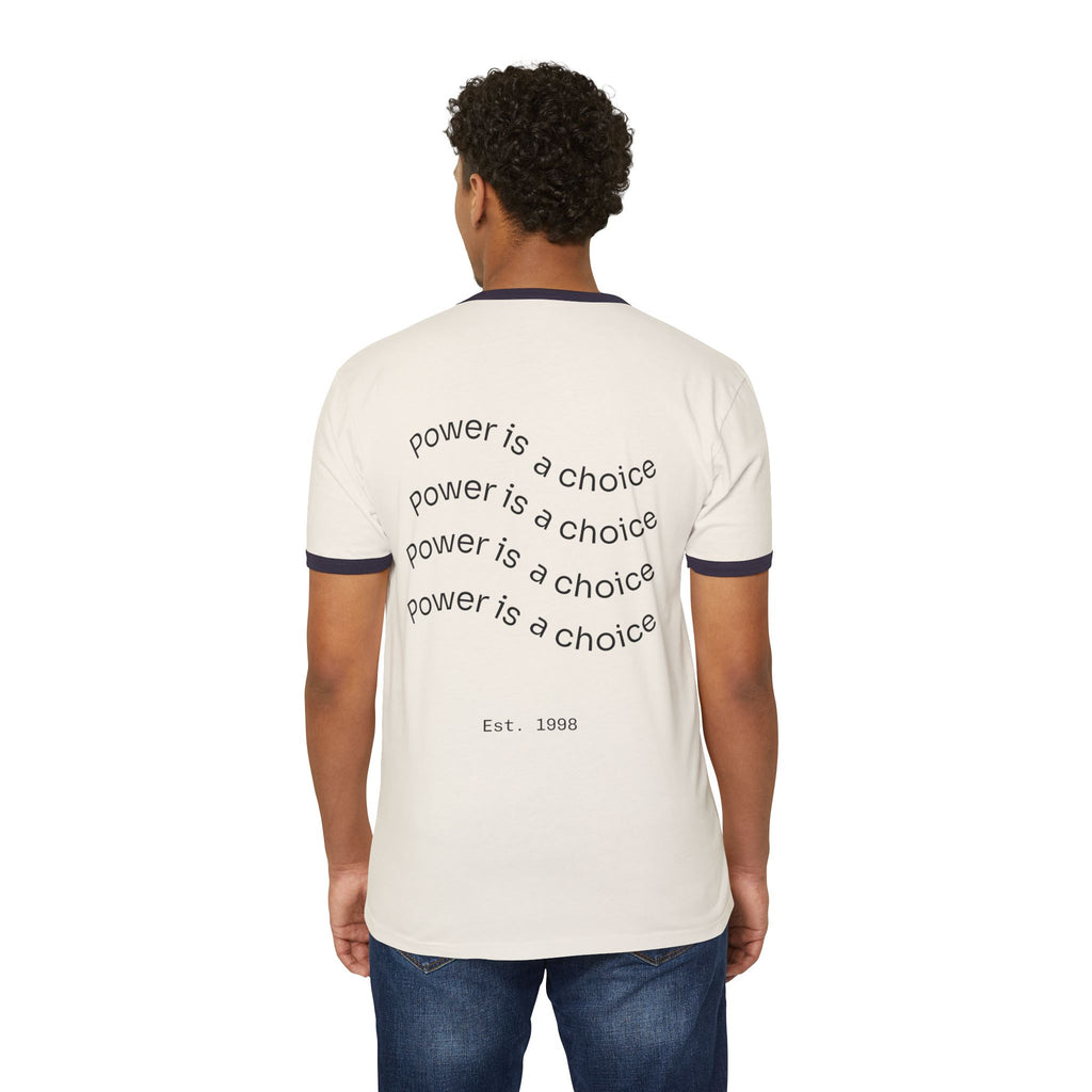 Power Standard Unisex Ringer T-Shirt