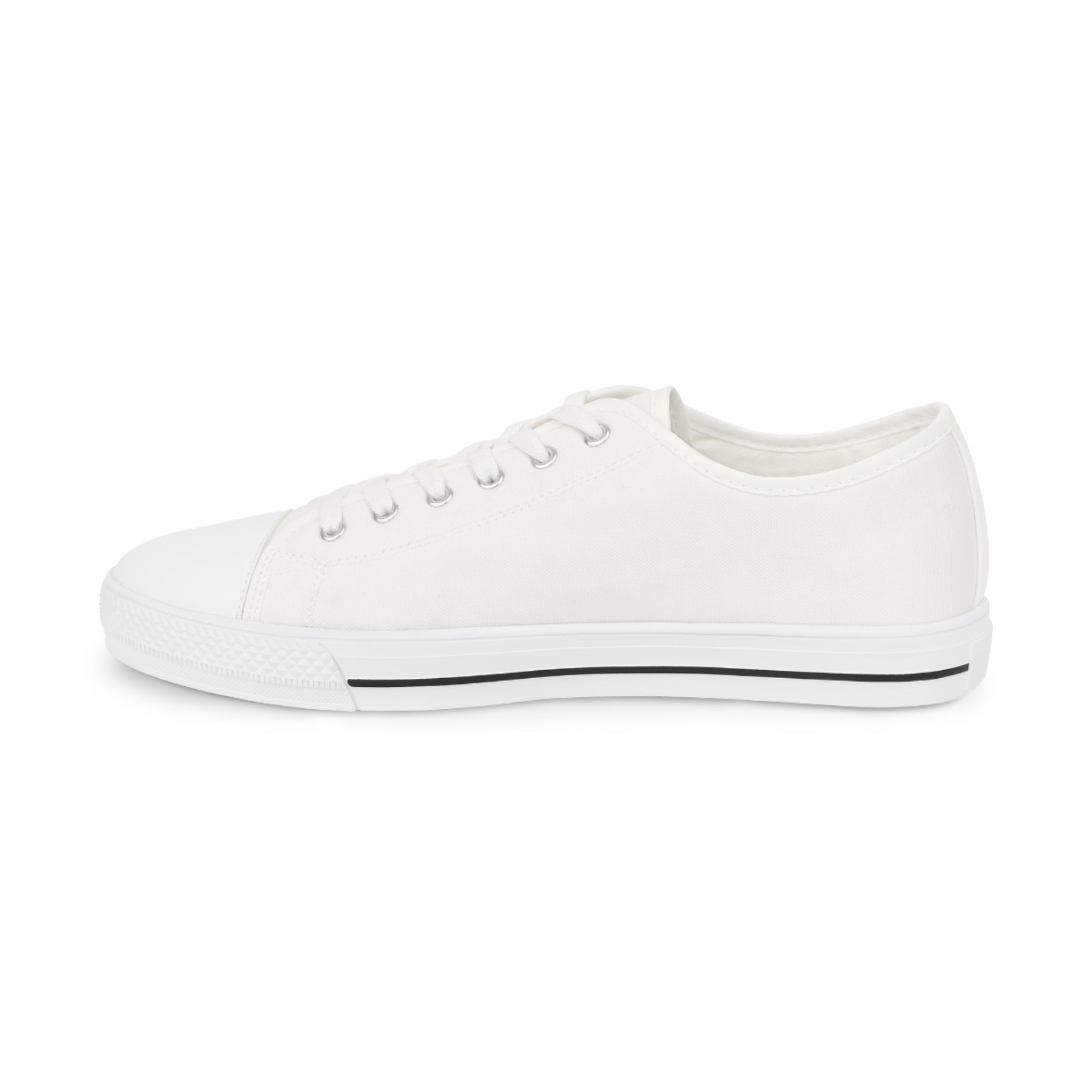 Power 22 Co. White Low Top Sneakers — Training Shoes