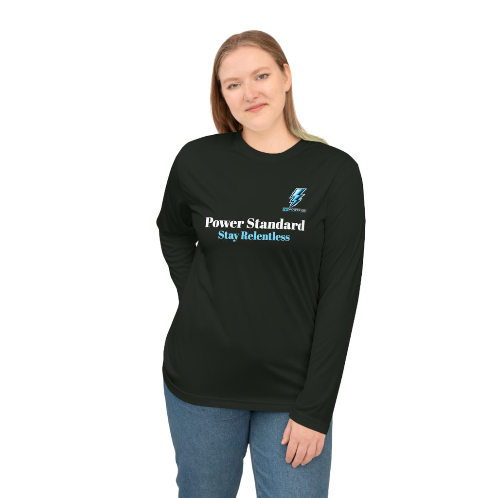 Power Standard Long Sleeve — Stay Relentless Performance Shirt